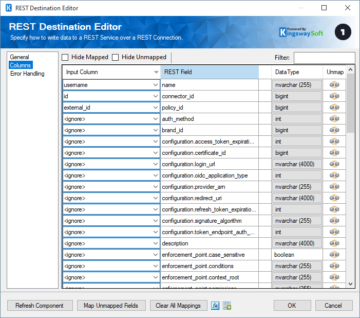 Onelogin Destintion Component - Columns.png